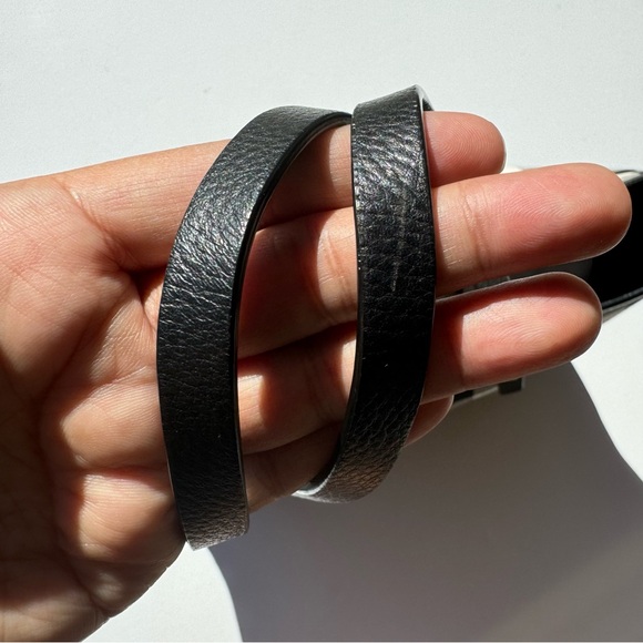 Cole Haan Black White Checkered Tote Bag - Picture 8 of 12